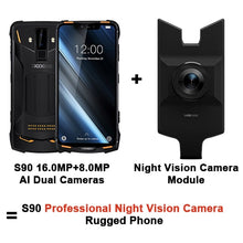 Load image into Gallery viewer, 2019 DOOGEE S90 Pro 6GB 128GB Điện Thoại Di Động IP69K Chống Nước Chống Sốc 5050 MAh 6.18 ''FHD MT6771 Octa-core core 16MP NFC 4G