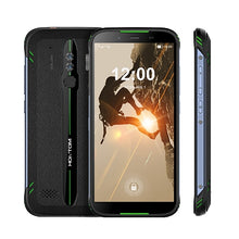 Load image into Gallery viewer, HOMTOM HT80 IP68 Waterproof Smartphone 4G LTE Android 10.0 5.5&quot; MT6737 NFC function Wireless fast charge SOS Mobile phone new
