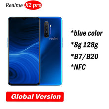 Load image into Gallery viewer, realme X2 pro X 2 global version Moblie Phone Snapdragon 855 plus 64MP Quad Camera NFC OPPO Cellphone VOOC 50W super Charger
