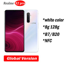 Load image into Gallery viewer, realme X2 pro X 2 global version Moblie Phone Snapdragon 855 plus 64MP Quad Camera NFC OPPO Cellphone VOOC 50W super Charger
