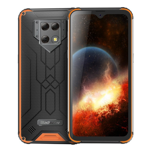 Blackview BV9800 NFC 6GB RAM 128GB ROM 6580mAh Android 9.0 shockproof mobile phone 4G Rugged Smartphone 6.3